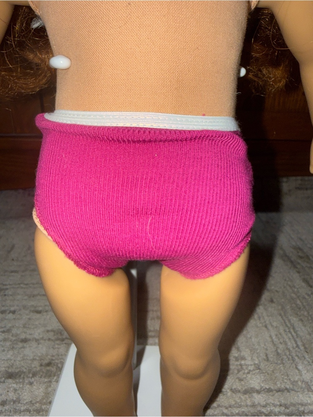 Pleasant Company Purple Underwear White Waist Band
